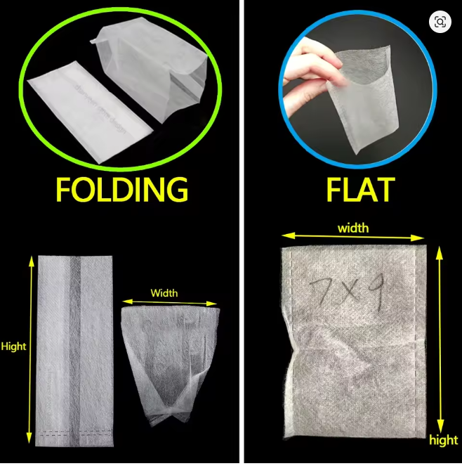 100-500Pcs Biodegradable Nursery Bag Plant Grow Bags